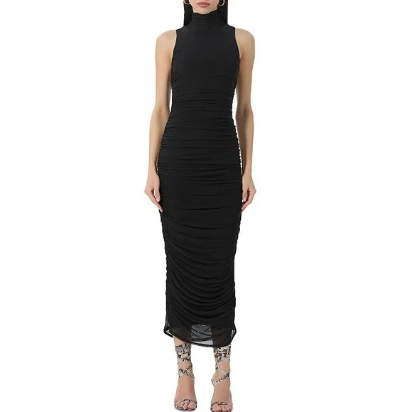 AFRM Fiorella Dress - Black - Picture 1 of 6